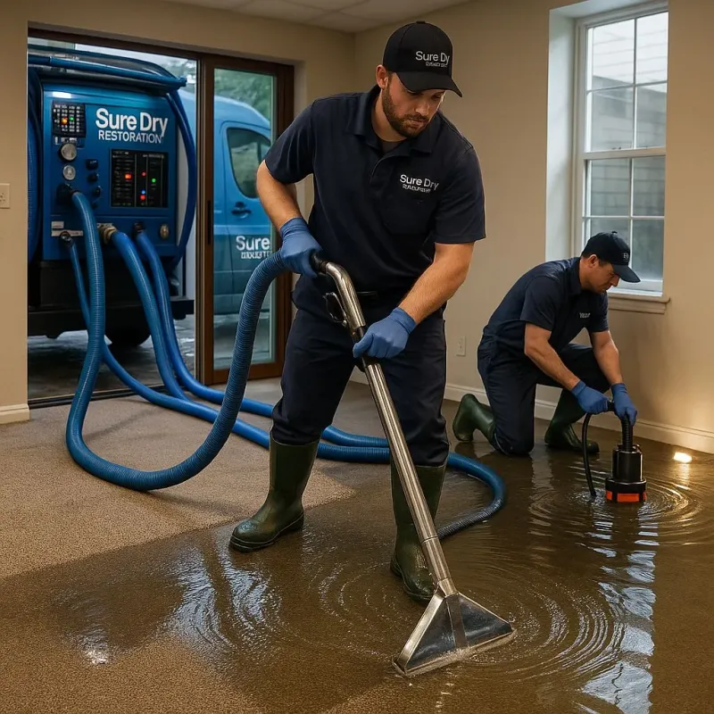 Water Extraction and Removal process in Fairview-Ferndale, PA